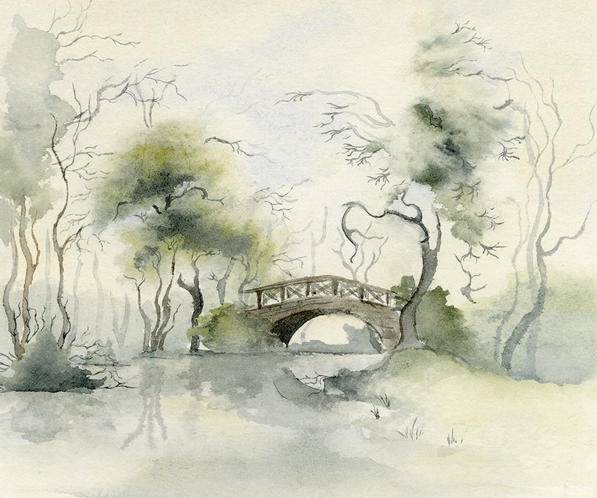 Le petit pont de bois