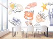 Papier peint Les petits habitants du rivage