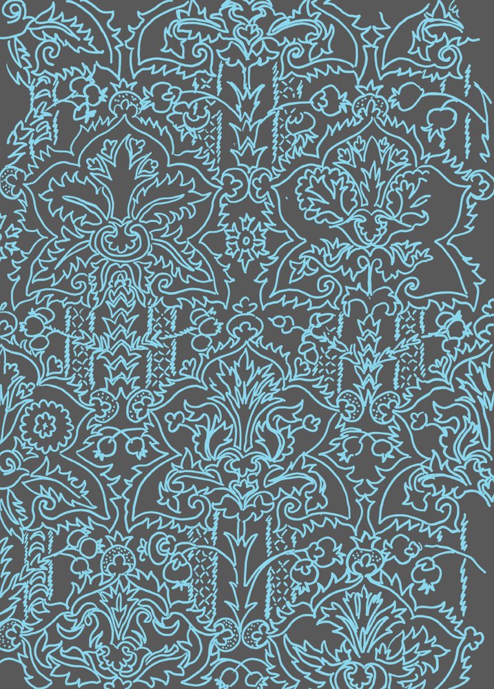 classic bd bleu sur gris