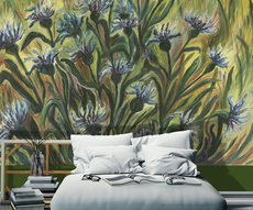 wallpaper-cornflower-in-a-sleeping-room