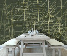 wallpaper presenting the terms used to designate the parts of a sailboat rig