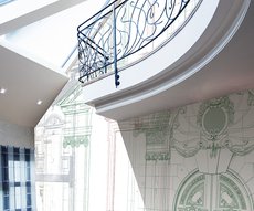 wallpaper featuring Baroque architectural designs