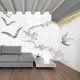 papier peint Carte blanche dans un salon