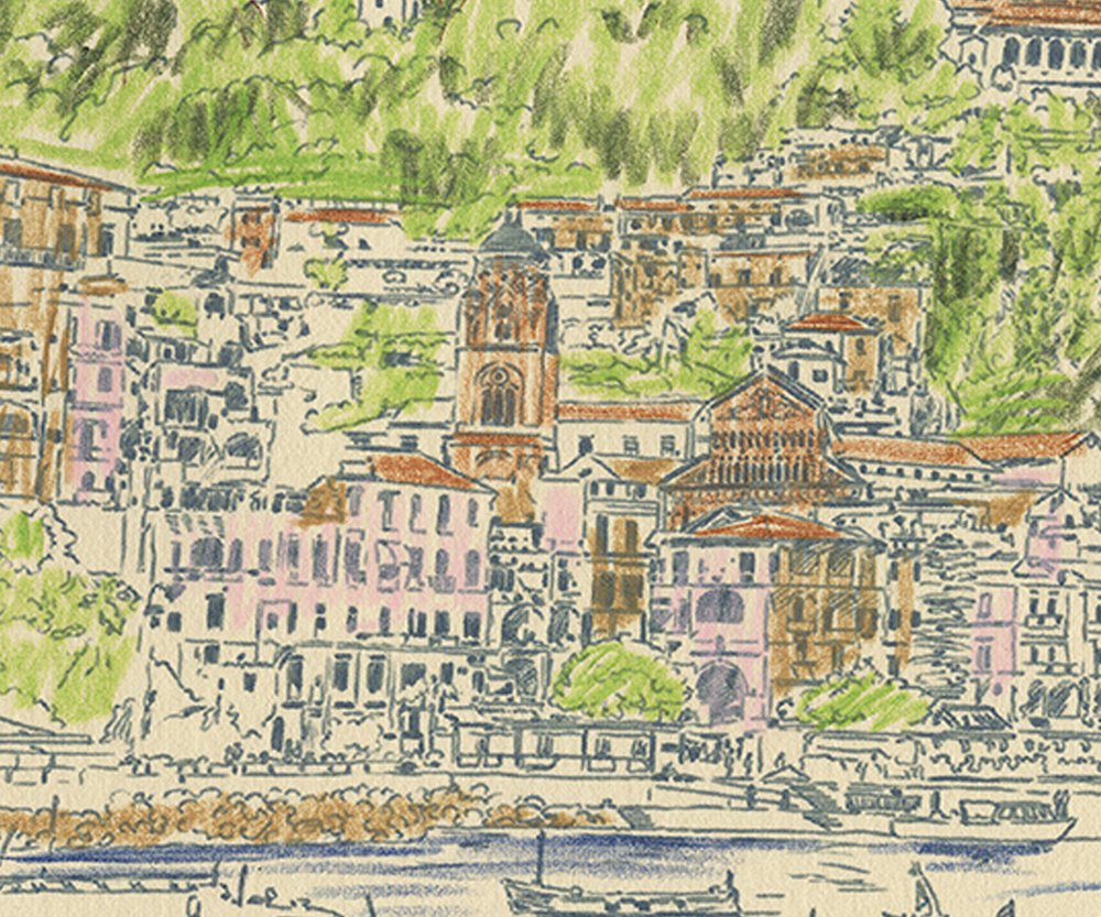 amalfi crayon