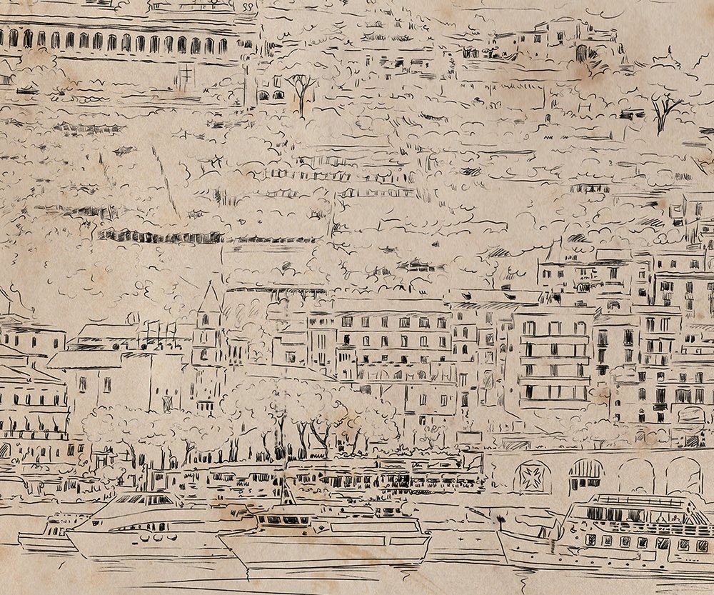 amalfi papier ancien