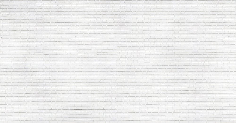 papier peint panoramique représentant des briques blanches