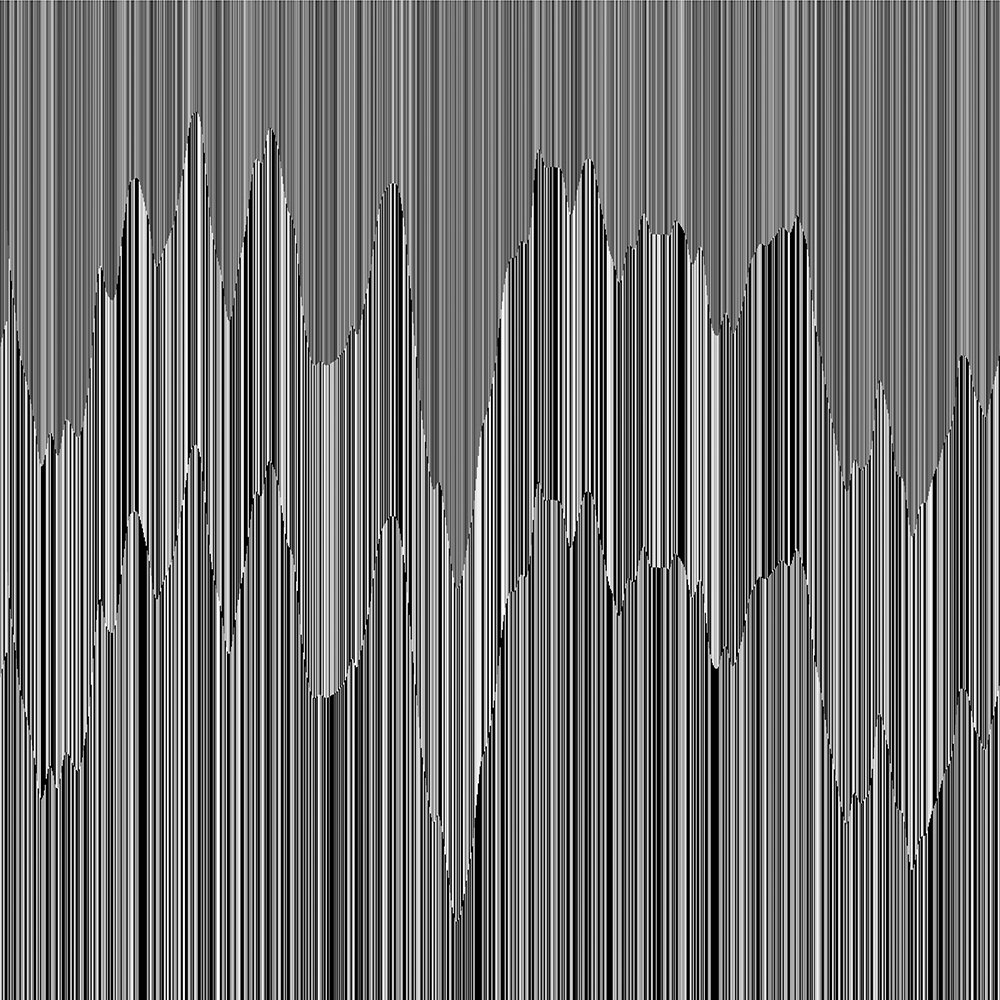 papier peint rayures grises