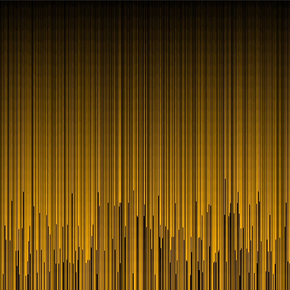 rayures jaunes dans un salon